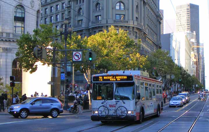 San Francisco MUNI Orion VII hybrid 8437